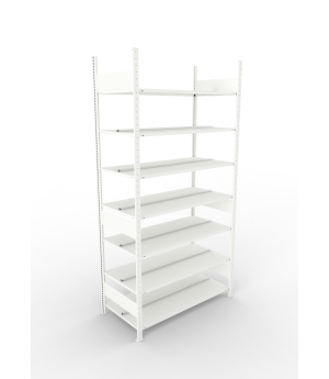 Büroregal Grundregal 2500×1250×600 mm, 210 Ordner – META