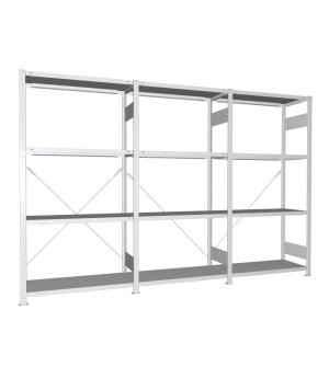 Fachbodenregal Komplettregal 2000×3000×400 mm, 150 kg Fachla
