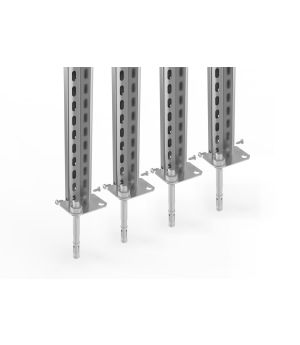 Fußverdübelungs-Set Grundregal COMPACT – META