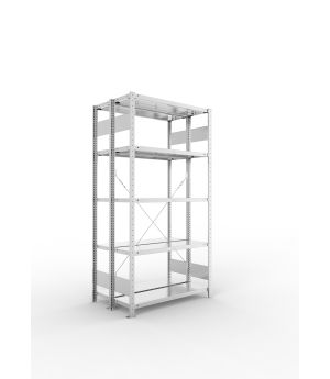 Fachbodenregal Grundregal 2000×1000×300 mm, 150 kg Fachlast 