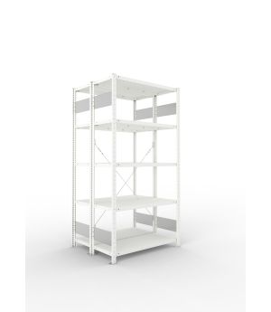 Fachbodenregal Grundregal 2000×1000×400 mm, 150 kg Fachlast 