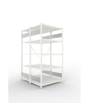 Fachbodenregal Grundregal 2000×1000×600 mm, 150 kg Fachlast 