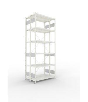 Fachbodenregal Grundregal 2500×1000×300 mm, 150 kg Fachlast 