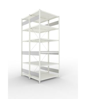 Fachbodenregal Grundregal 2500×1000×600 mm, 150 kg Fachlast 