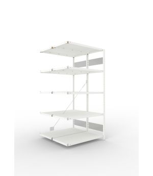 Fachbodenregal Anbauregal 2000×1000×500 mm, 150 kg Fachlast 