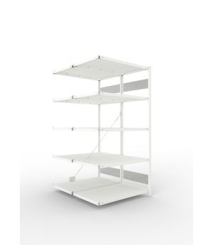 Fachbodenregal Anbauregal 2000×1000×600 mm, 150 kg Fachlast 