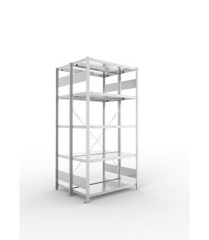 Fachbodenregal Grundregal 2000×1000×400 mm, 230 kg Fachlast 