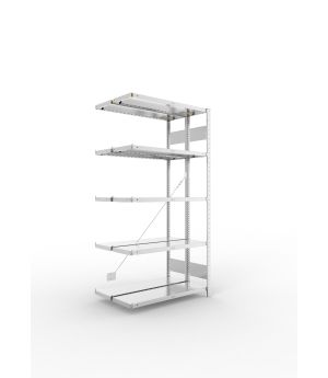 Fachbodenregal Anbauregal 2000×1000×300 mm, 230 kg Fachlast 