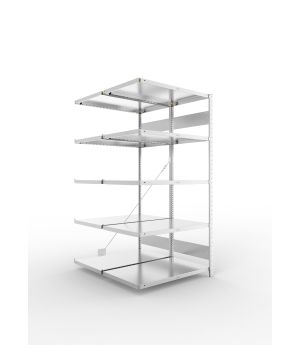 Fachbodenregal Anbauregal 2000×1000×600 mm, 230 kg Fachlast 