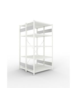 Fachbodenregal Grundregal 2000×1000×500 mm, 230 kg Fachlast 