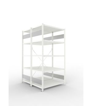 Fachbodenregal Grundregal 2000×1000×600 mm, 230 kg Fachlast 