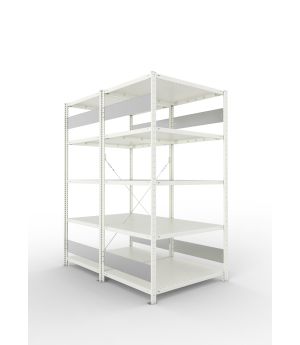 Fachbodenregal Grundregal 2000×1000×800 mm, 230 kg Fachlast 