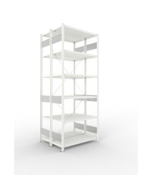 Fachbodenregal Grundregal 2500×1000×300 mm, 230 kg Fachlast 