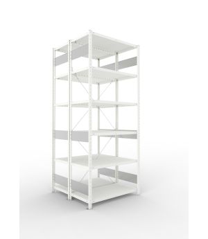 Fachbodenregal Grundregal 2500×1000×400 mm, 230 kg Fachlast 