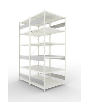 Fachbodenregal Grundregal 2500×1000×800 mm, 230 kg Fachlast 