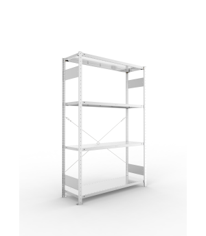 Fachbodenregal Grundregal 2000×1300×400 mm, 230 kg Fachlast 