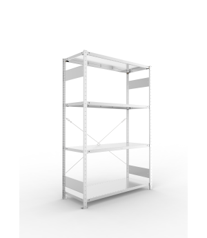 Fachbodenregal Grundregal 2000×1300×500 mm, 230 kg Fachlast 