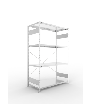 Fachbodenregal Grundregal 2000×1300×600 mm, 230 kg Fachlast 