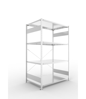 Fachbodenregal Grundregal 2000×1300×800 mm, 230 kg Fachlast 