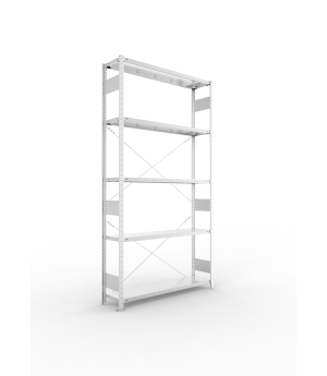 Fachbodenregal Grundregal 2500×1300×300 mm, 230 kg Fachlast 