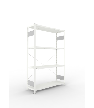 Fachbodenregal Grundregal 2000×1300×400 mm, 230 kg Fachlast 