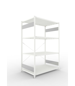 Fachbodenregal Grundregal 2000×1300×800 mm, 230 kg Fachlast 