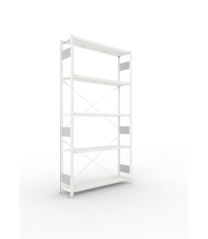 Fachbodenregal Grundregal 2500×1300×300 mm, 230 kg Fachlast 
