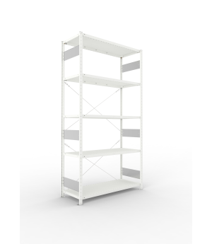 Fachbodenregal Grundregal 2500×1300×500 mm, 230 kg Fachlast 