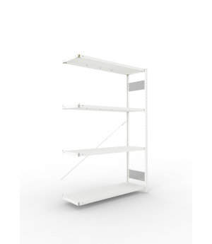 Fachbodenregal Anbauregal 2000×1300×400 mm, 230 kg Fachlast 
