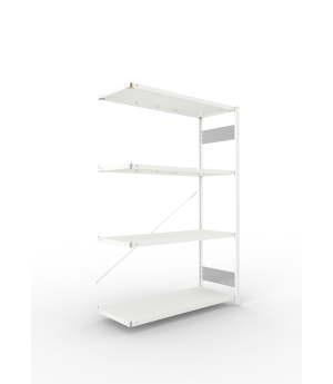 Fachbodenregal Anbauregal 2000×1300×500 mm, 230 kg Fachlast 