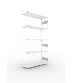 Fachbodenregal Anbauregal 2500×1300×500 mm, 230 kg Fachlast 