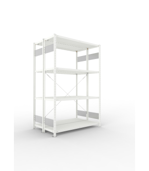 Fachbodenregal Grundregal 2000×1300×400 mm, 230 kg Fachlast 