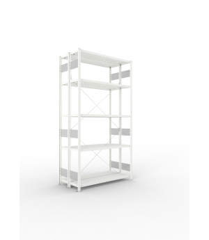 Fachbodenregal Grundregal 2500×1300×300 mm, 230 kg Fachlast 