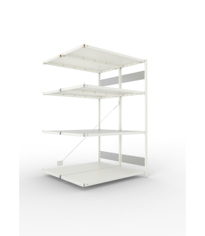 Fachbodenregal Anbauregal 2000×1300×600 mm, 230 kg Fachlast 