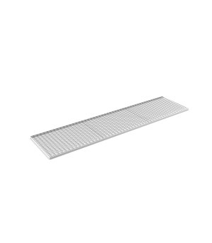 Gitterrostboden MULTIPAL 3300x800 mm aufgelegt – META