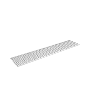 Gitterrostboden MULTIPAL 3600 x 800 mm, 850 kg/m², eingelegt