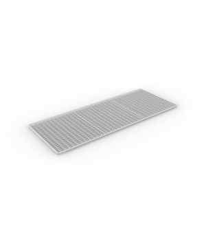 Gitterrostboden MULTIPAL 2700 x 1100 mm, 850 kg/m², eingeleg