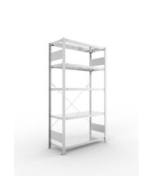 Fachbodenregal Grundregal 1850×1000×400 mm, 150 kg Fachlast 