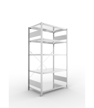 Fachbodenregal Grundregal 1850×1000×600 mm, 150 kg Fachlast 