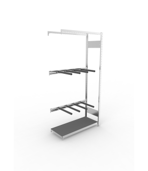 Fachbodenregal Anbauregal 2000×1000×400 mm, 15 kg Fachlast –