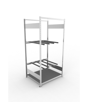 Fachbodenregal Grundregal 2000×1000×800 mm, 15 kg Fachlast –