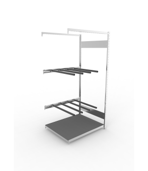 Fachbodenregal Anbauregal 2000×1000×800 mm, 15 kg Fachlast –