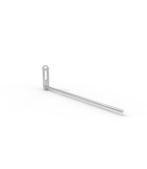 Lochwandhaken schraubbar CLIP Ø 4,0 x 170 mm verzinkt – META