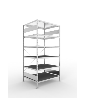 Abgasanlagenregal CLIP GR 2000x1000x800 mm vzk 6 Böden – MET