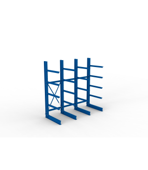 Kragarmregal MULTISTRONG H Komplettregal 3000×3000×1000 mm, 