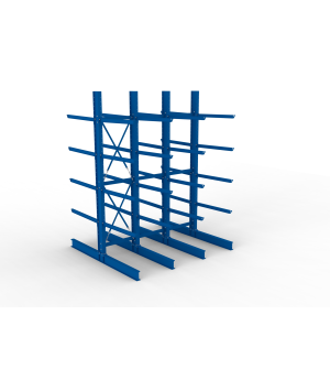 Kragarmregal MULTISTRONG H Komplettregal 4000×3000×1250 mm, 