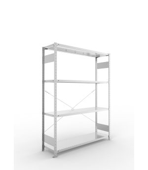 Fachbodenregal Grundregal 2000×1500×400 mm, 200 kg Fachlast 