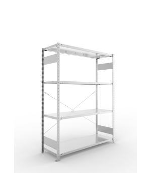 Fachbodenregal Grundregal 2000×1500×500 mm, 200 kg Fachlast 
