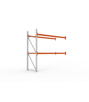 Palettenregal Anbauregal 2700×2700×1100 mm, 9 Stellplätze, 1