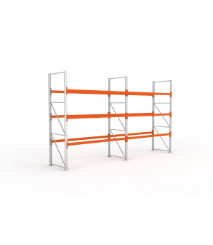 Palettenregal Komplettregal 3300×5655×1100 mm, 24 Stellplätz